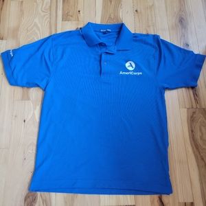 AmeriCorps Blue Ladies' Short Sleeve Polo